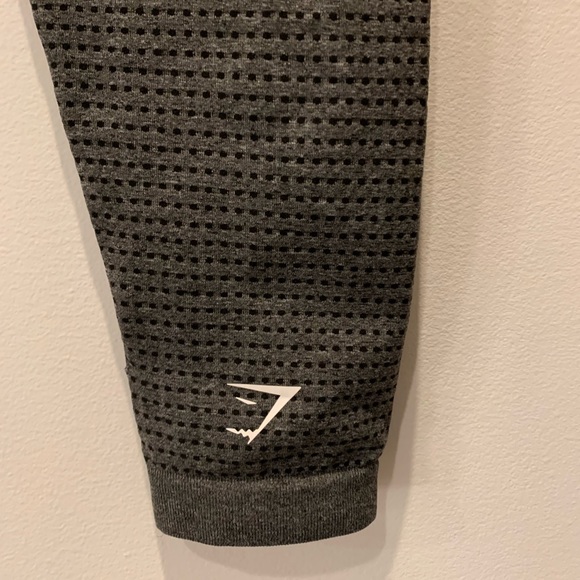 GymShark Vital Seamless 2.0 Leggings Grey Marl Charcoal - Picture 8 of 12